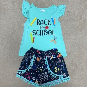 Boutique back to school outfit